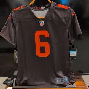 NFL Baker Mayfield Browns Jersey. Women's Size M. NWT
